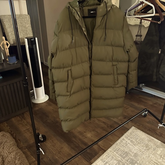 Mens Nova Jaden Coat XL in Olive (049) Brand New W/tags still attached - Picture 1 of 8